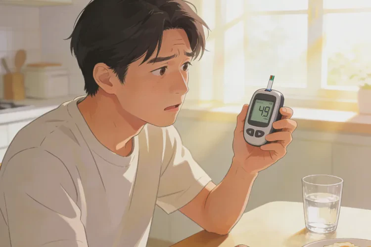 32岁早餐血糖29.5是怎么回事(图1)