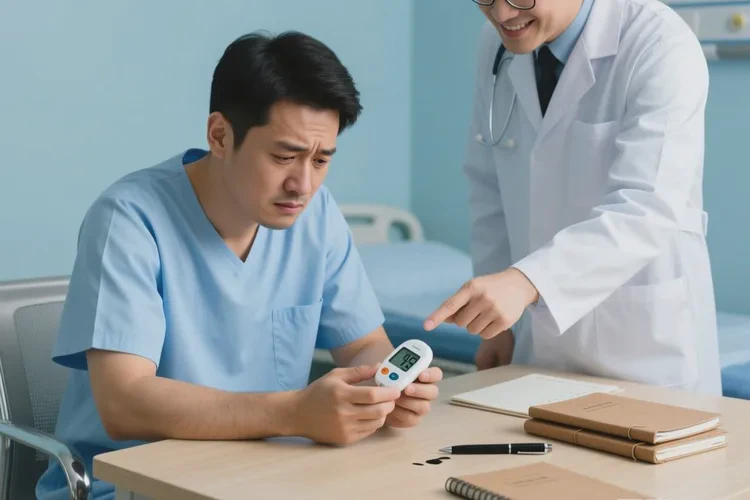 32岁早餐血糖20点4是怎么回事(图1)