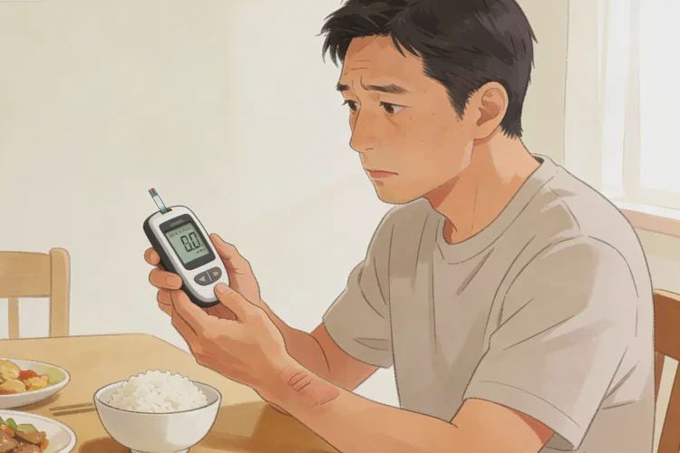 32岁晚餐血糖10点8是怎么回事(图1)