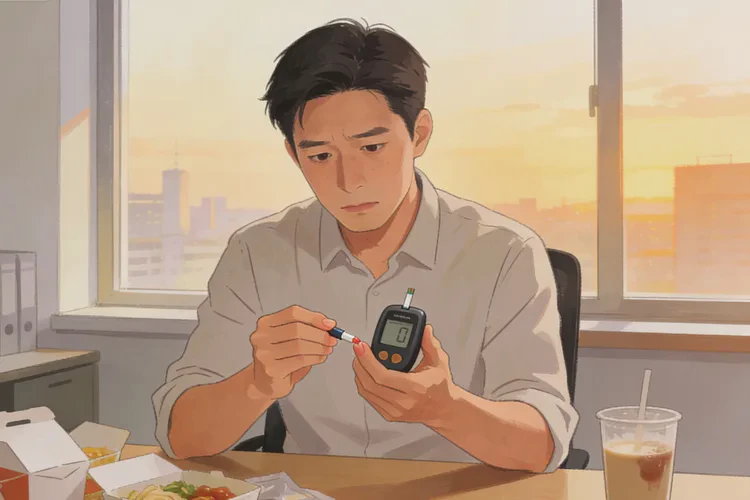 32岁中餐血糖16.1是怎么回事(图1)