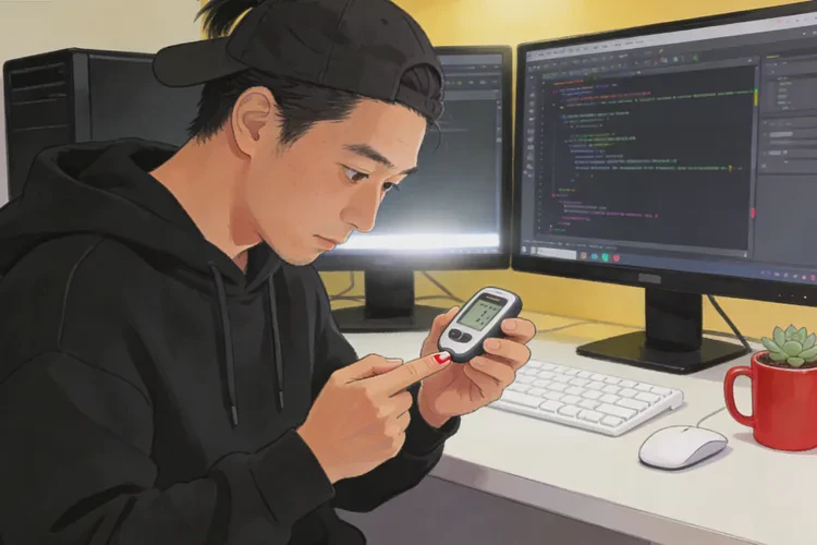 32岁晚餐血糖18点6是怎么回事(图1)