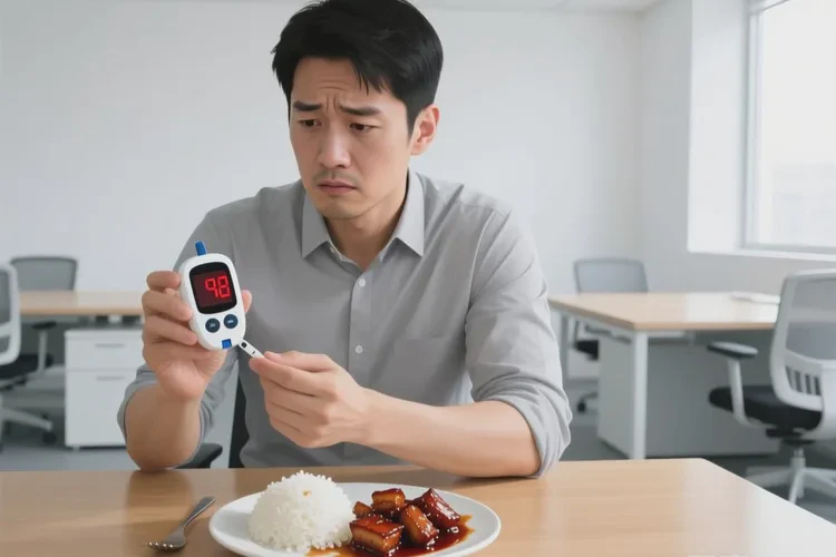 32岁中餐血糖18.6是怎么回事(图1)