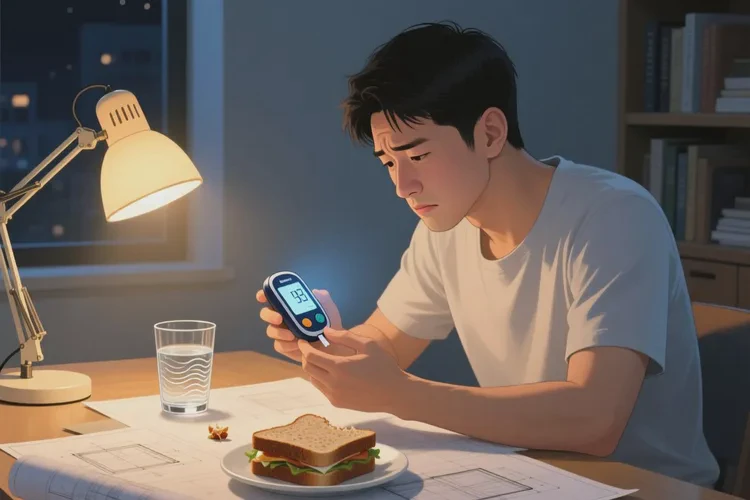 32岁晚餐血糖17.8是怎么回事(图1)