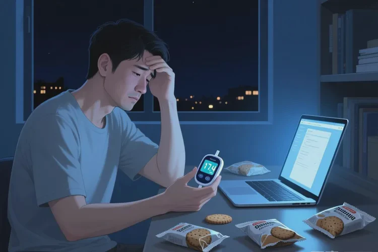 31岁晚上血糖17.4是怎么回事(图1)