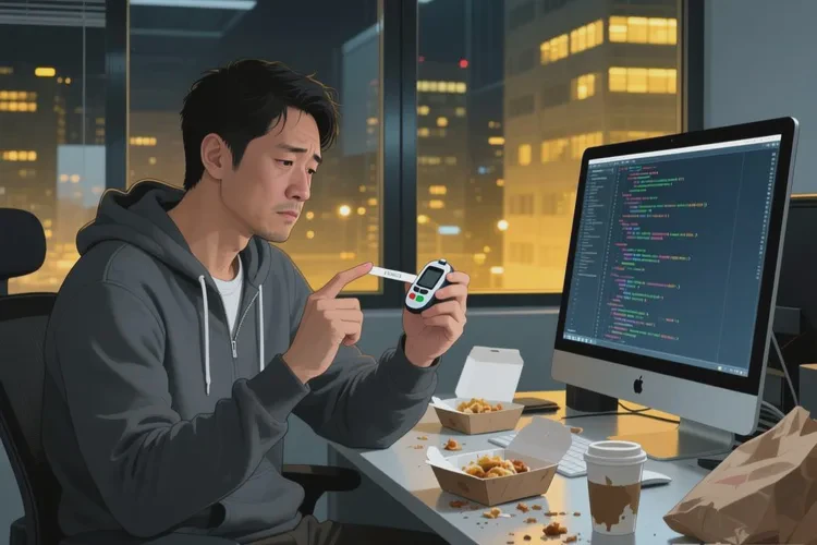 32岁餐后血糖14.4是怎么回事(图1)