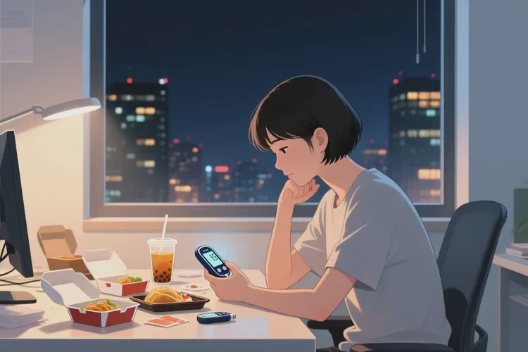 32岁中餐血糖21.0是怎么回事(图1)