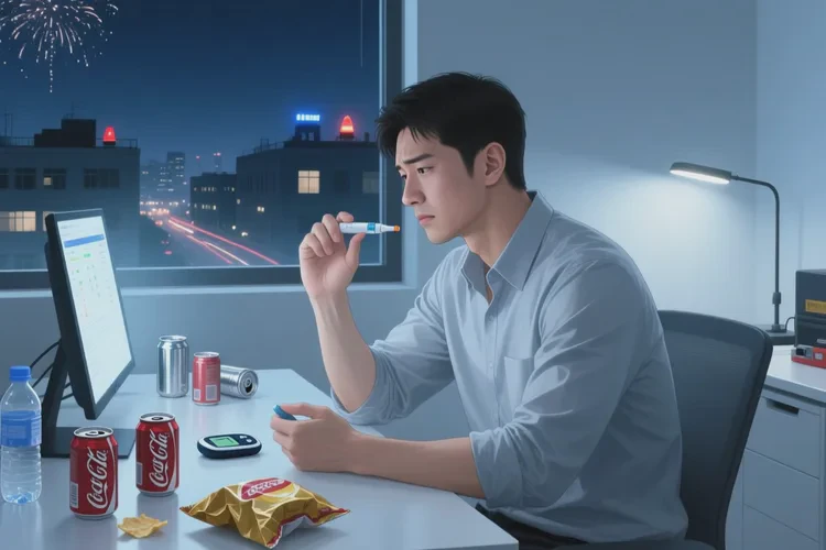 32岁早餐血糖18点4是怎么回事(图1)