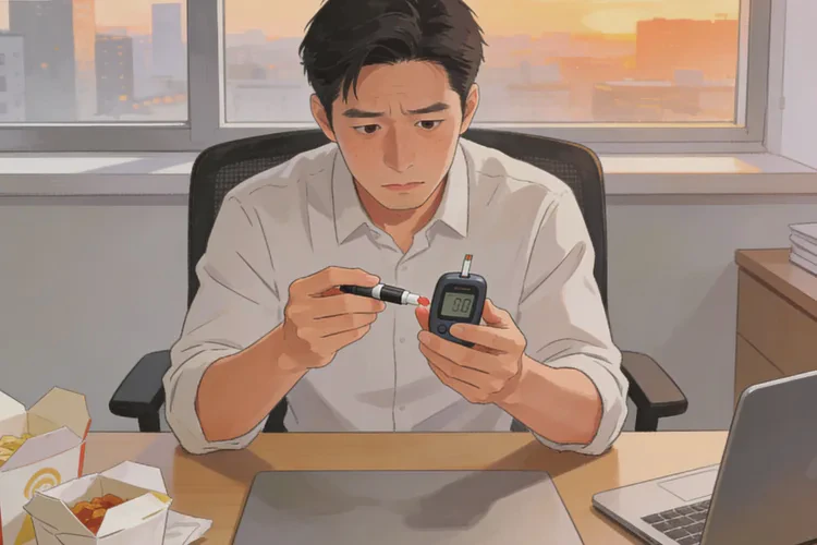 32岁中餐血糖13点5是怎么回事(图1)