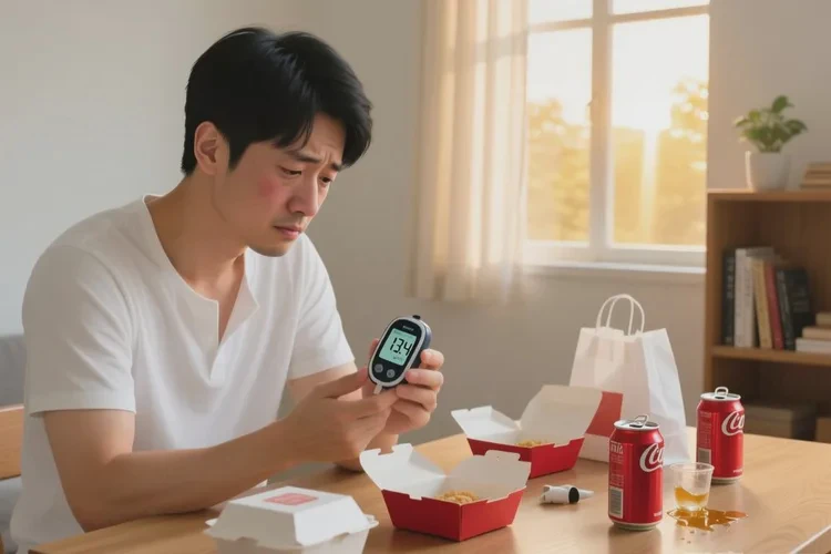 32岁空腹血糖13点4是怎么回事(图1)