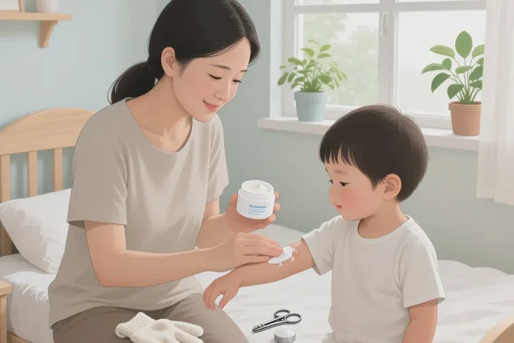 少儿四肢偶尔长湿疹能够根治吗(图1)