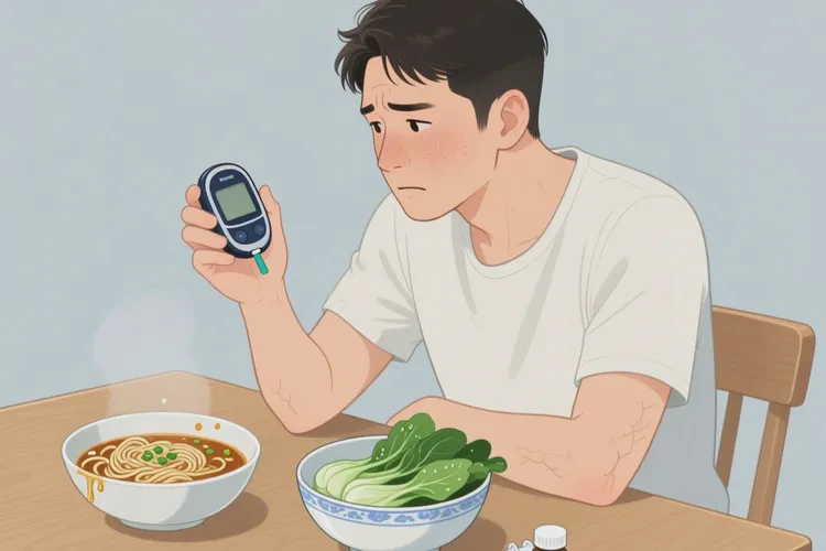 32岁中餐血糖23.4是怎么回事(图1)