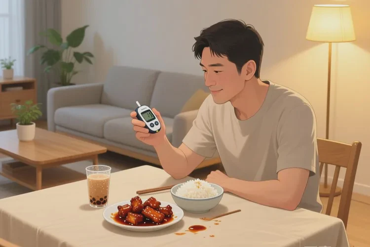 32岁晚餐血糖17.9是怎么回事(图1)