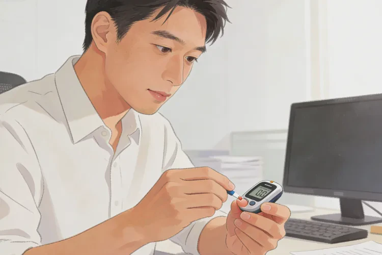 32岁早餐血糖9.9是怎么回事(图1)