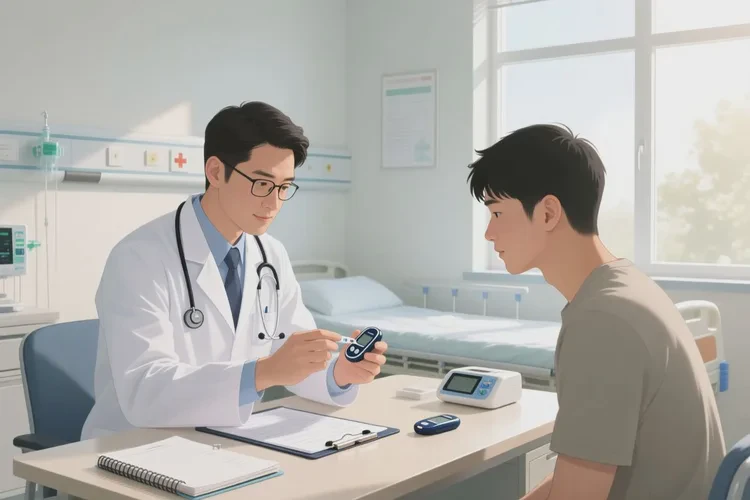 32岁晚餐血糖23.7是怎么回事(图2)