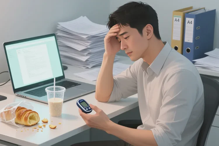 32岁早餐血糖8.8是怎么回事(图1)