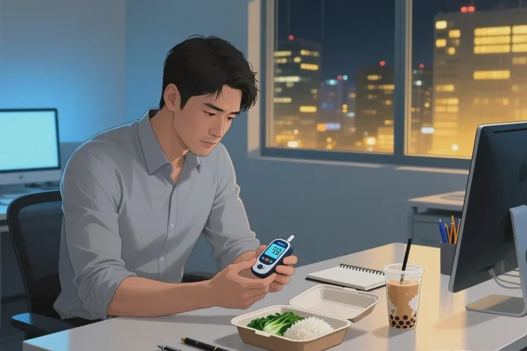 32岁餐后血糖23.4是怎么回事(图1)