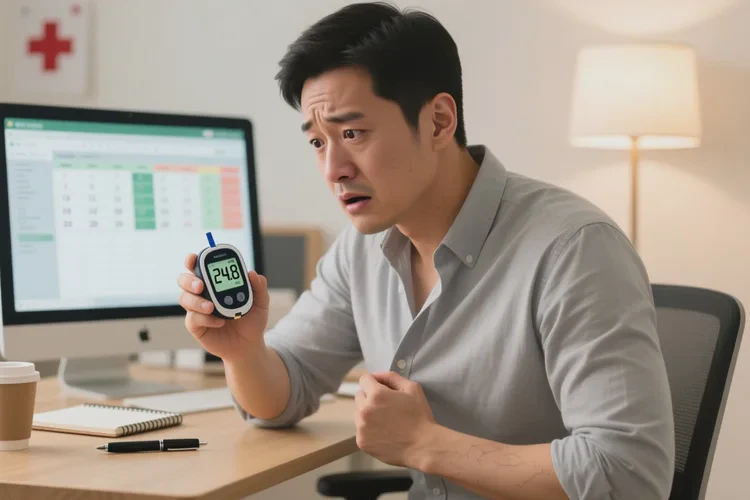 31岁下午血糖24.8是怎么回事(图1)