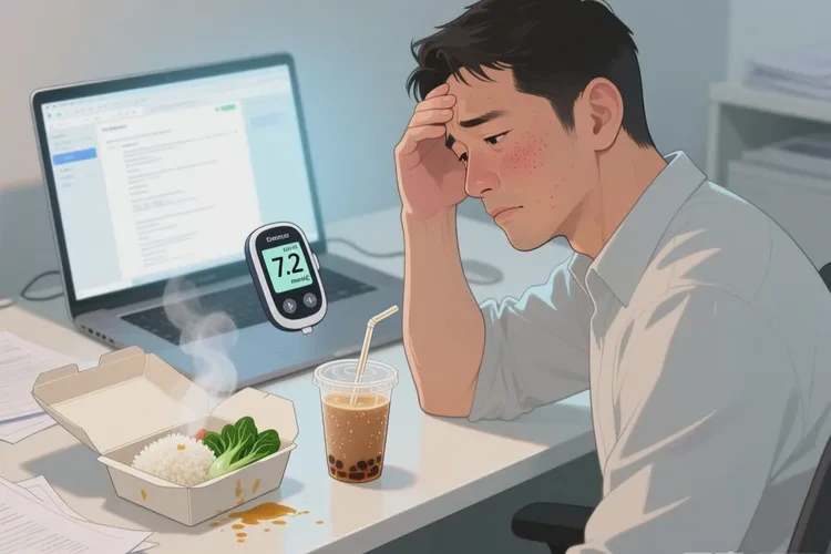 32岁中餐血糖18点8是怎么回事(图1)