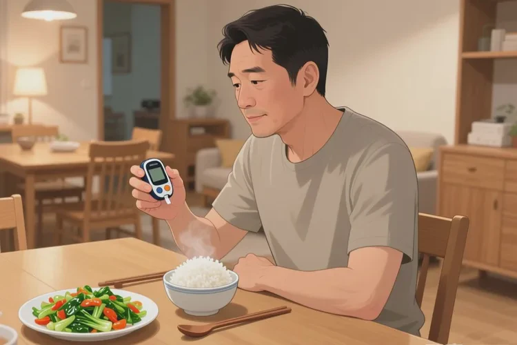 32岁晚餐血糖18点4是怎么回事(图1)