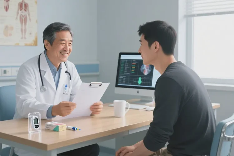 32岁早餐血糖16.3是怎么回事(图2)