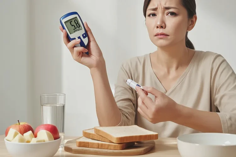 37岁早餐血糖8.6是怎么回事(图1)