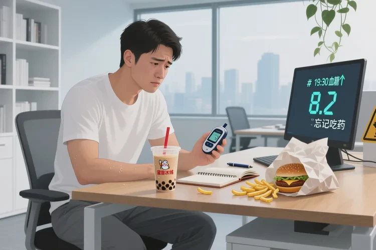 32岁餐后血糖28.6是怎么回事(图1)