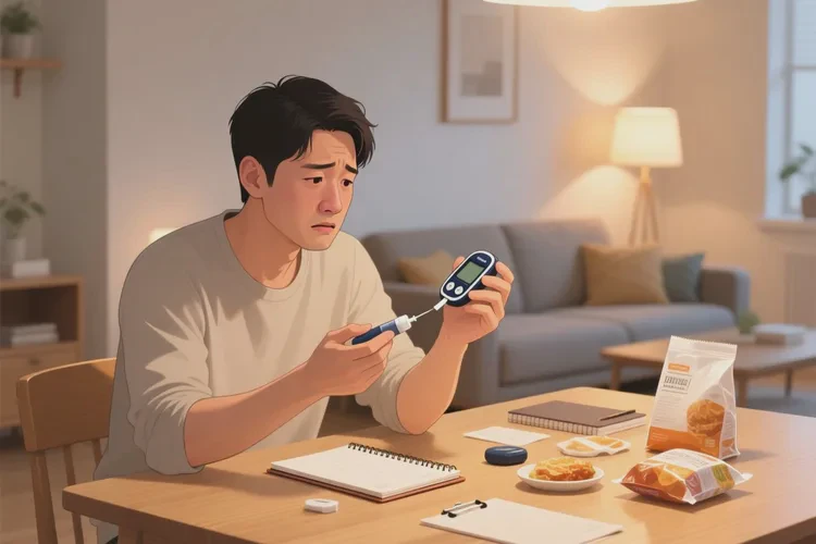 31岁晚上血糖12点3是怎么回事(图1)