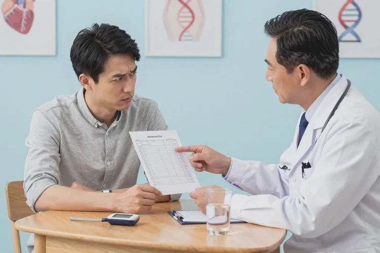 32岁中餐血糖22.4是怎么回事(图1)