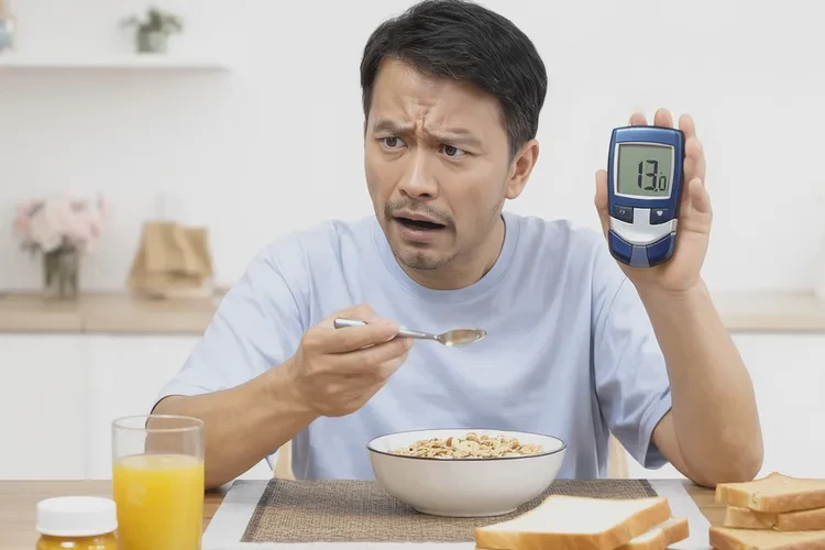 37岁早餐血糖13点0是怎么回事(图1)