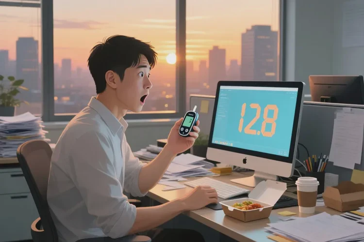 32岁餐后血糖17.3是怎么回事(图1)