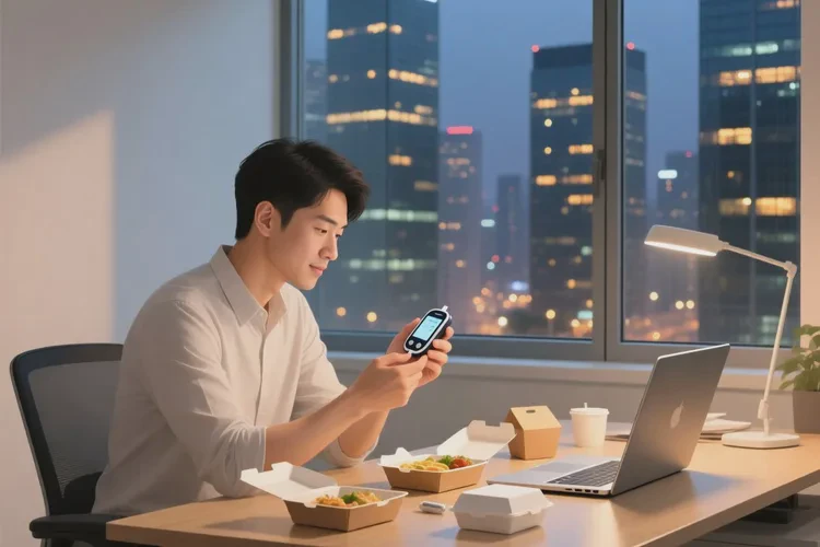 32岁中餐血糖12点2是怎么回事(图1)