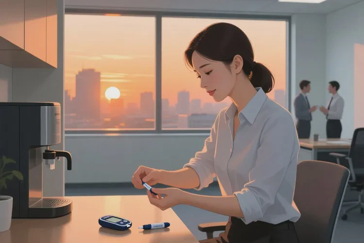 32岁晚餐血糖8点6是怎么回事(图2)