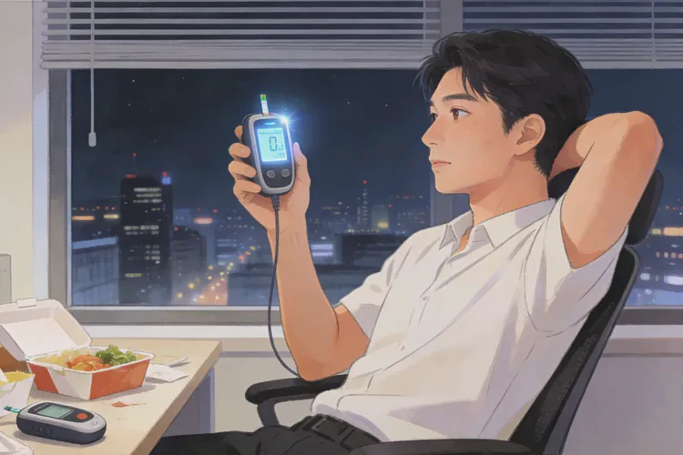 32岁中餐血糖19.6是怎么回事(图1)