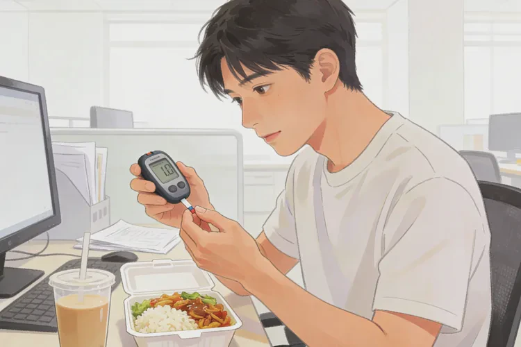 32岁中餐血糖19.8是怎么回事(图1)