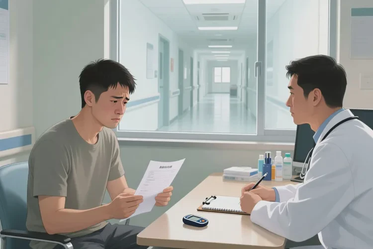 32岁空腹血糖14点7是怎么回事(图1)