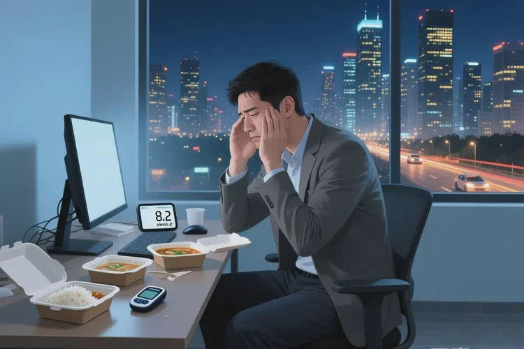 32岁晚餐血糖15.8是怎么回事(图1)