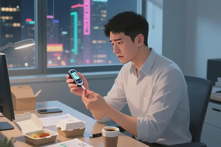 32岁晚餐血糖18.3是怎么回事(图1)