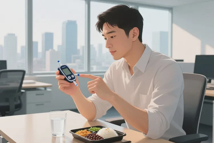 32岁中餐血糖14.1是怎么回事(图1)