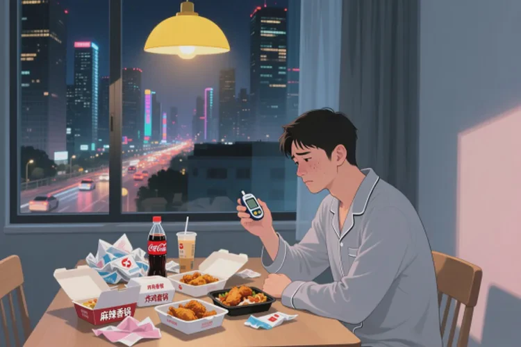 32岁晚餐血糖25.4是怎么回事(图1)