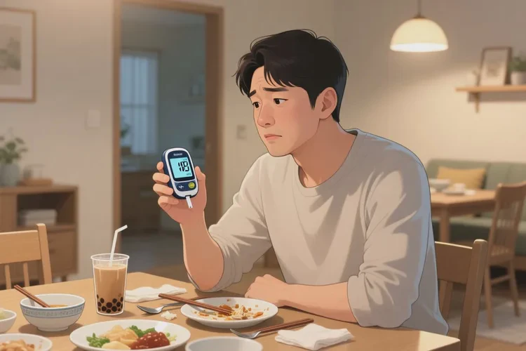 32岁晚餐血糖10点1是怎么回事(图1)