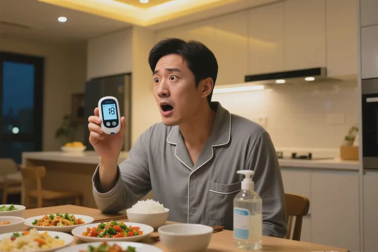 32岁晚餐血糖20.9是怎么回事(图1)