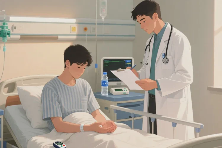 32岁晚餐血糖27.4是怎么回事(图2)