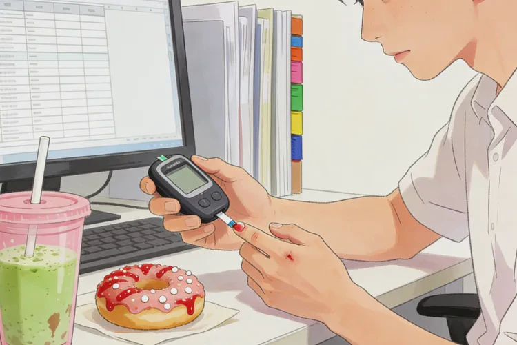 32岁早餐血糖9.5是怎么回事(图1)