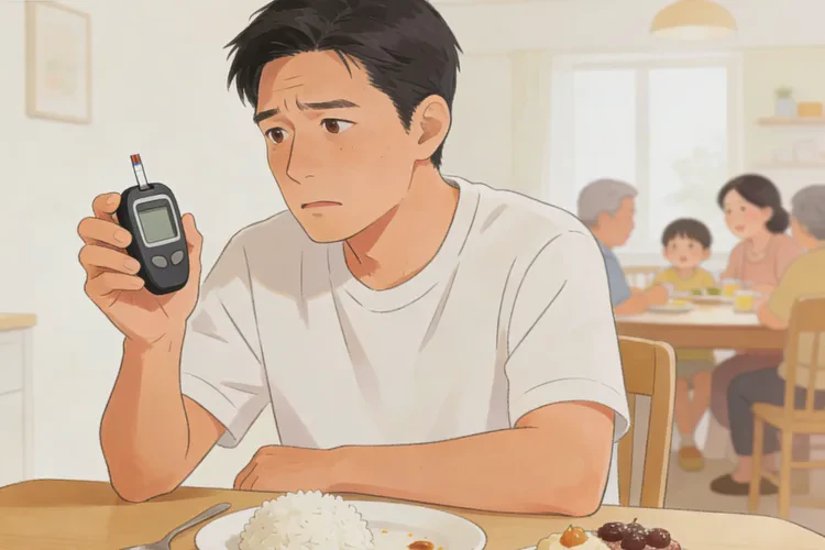 32岁晚餐血糖15点5是怎么回事(图1)