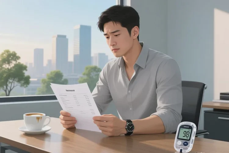 32岁早上空腹血糖5.5是怎么回事(图1)