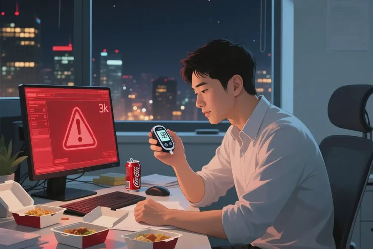 32岁中餐血糖20点4是怎么回事(图1)