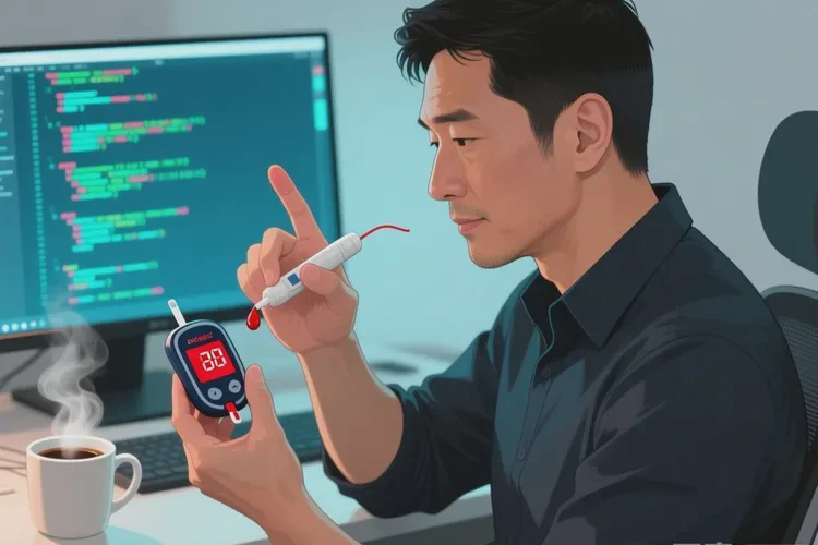 32岁早餐血糖17点9是怎么回事(图1)