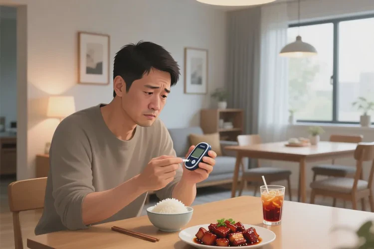 32岁晚餐血糖10点5是怎么回事(图1)