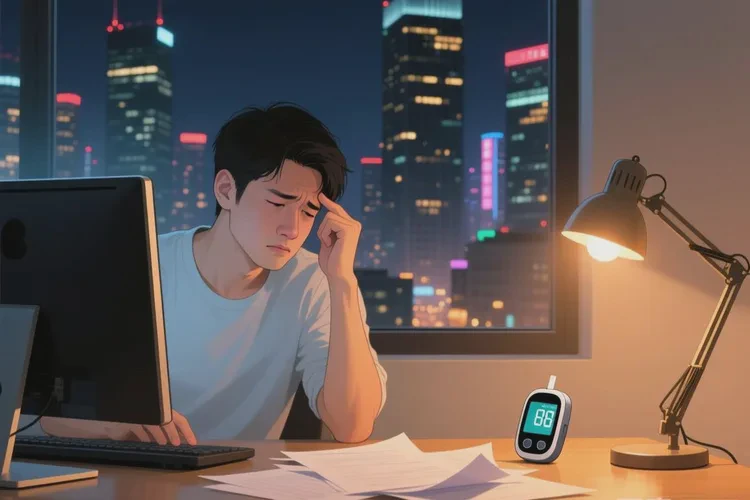 31岁睡前血糖14.4是怎么回事(图1)