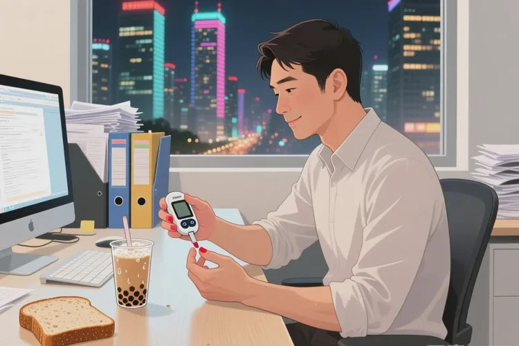 32岁早餐血糖10.6是怎么回事(图1)